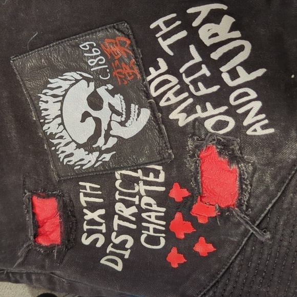 IRO-OCHI Kanazawa savage black jeans size 32 - Picture 13 of 16